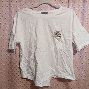 Sympathique cat pocket tshirt